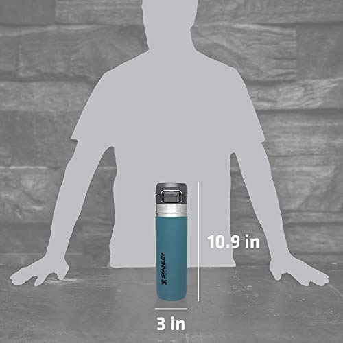 Insulated Stainless Steel Water Bottle 36 oz with Push Button Lid A883