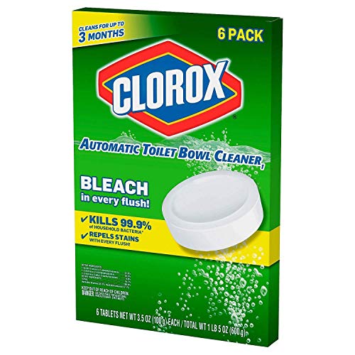 Toilet Bowl Cleaner Tablets, 6 Pack Z708