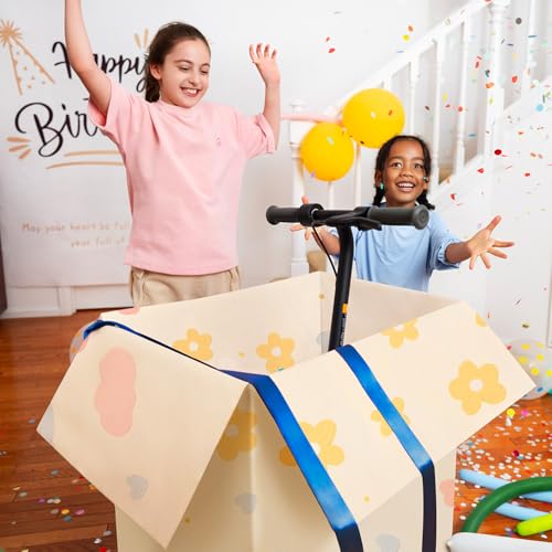 Electric Scooter for Kids 6-14, Adjustable Handlebar, Up to 132 lbs U579989