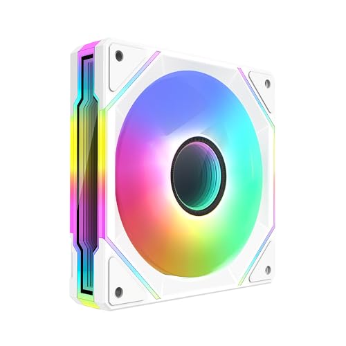 120mm Black Mirror RGB Fans, PWM, 3 Pack T85111