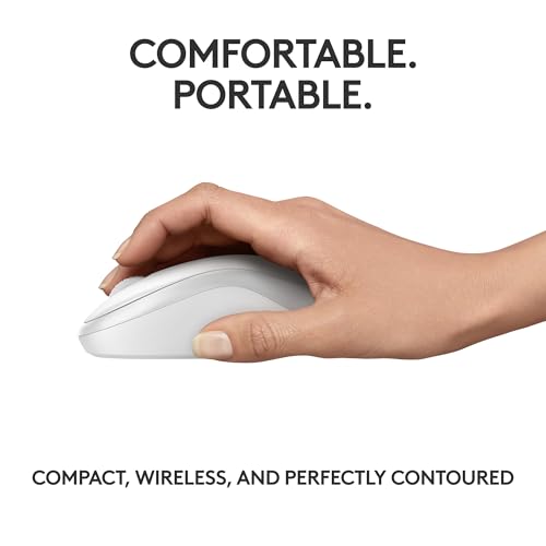 Wireless Mouse, 2.4GHz with USB Receiver, 12-Month Battery Life O87248