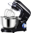 Excellent Aucma Stand Mixer 6.5-QT 660W 6-Speed Tilt-Head Food Mixer  Kitchen Electric Mixer with Dough Hook  Wire Whip &amp; Beater (6.5QT  Blue)