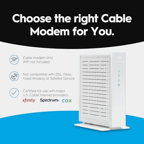 DOCSIS 3.1 Modem with 2.5 Gbps Ethernet Port Y7914