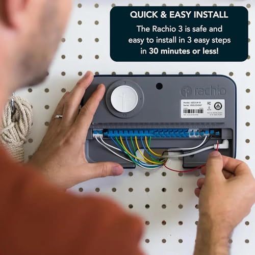 Smart WiFi Sprinkler Controller 8-Zone Irrigation Remote Control B914
