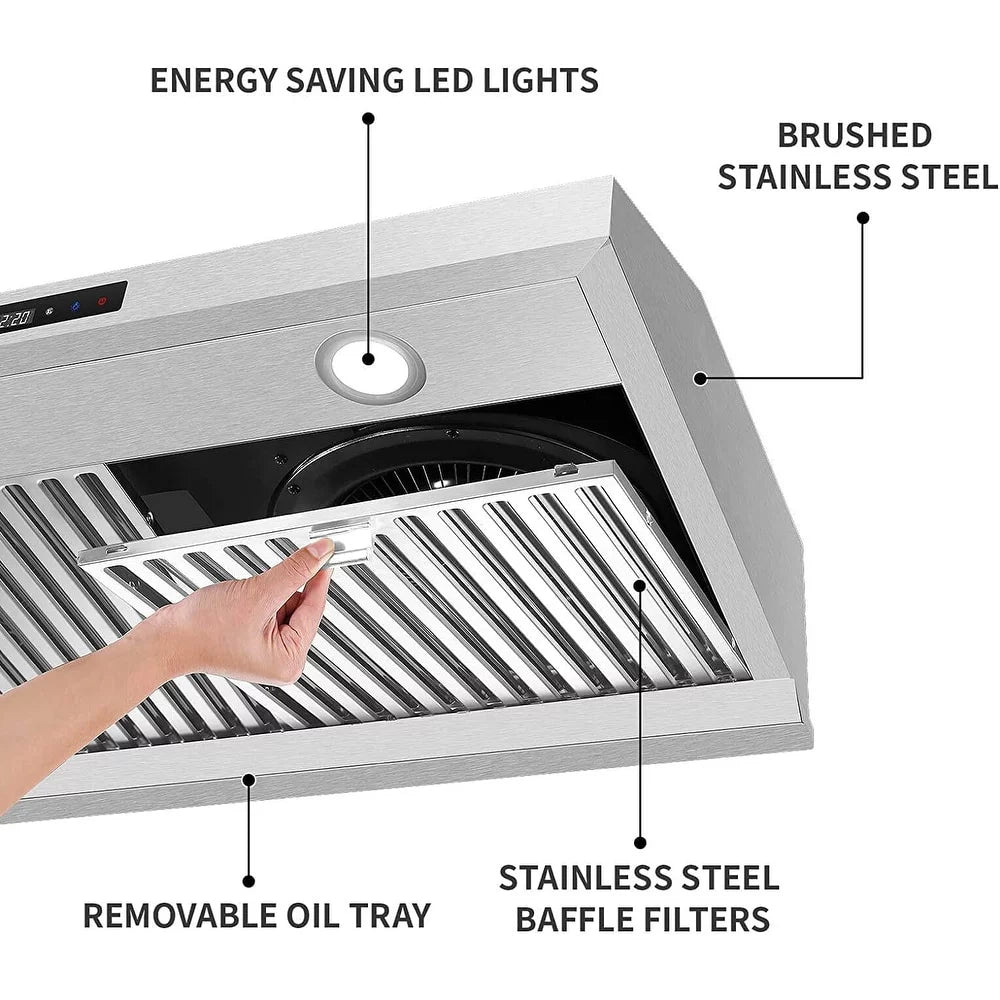 Under Cabinet Range Hood 30 Inch Stainless Steel K23651
