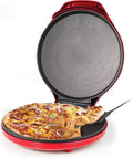Betty Crocker Countertop Pizza Maker, Bundle with Pizza Cutter and 14" Round Parchment Paper (100 Sheets)