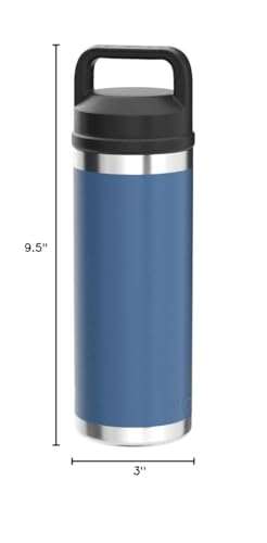 18 oz Vacuum Insulated Stainless Steel Bottle with Chug Cap I1188