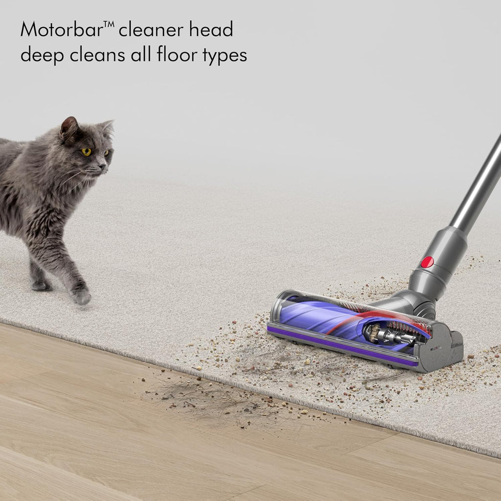 Cordless Vacuum Cleaner, Yellow/Iron (Renewed) J1702
