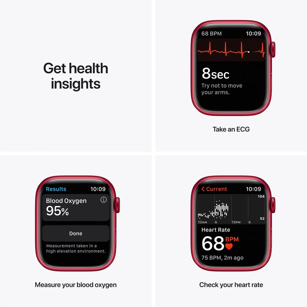 Refurbished GPS + Cellular 45mm Smartwatch with Sport Band, Charging Stand, Screen Protector, and Charger S8972