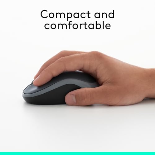 Wireless Mouse, 2.4GHz with USB Receiver, 12-Month Battery Life O87248