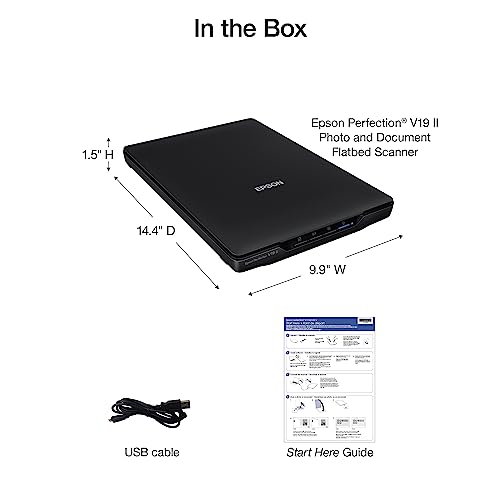 Color Photo and Document Flatbed Scanner with 4800 dpi Optical Resolution C662
