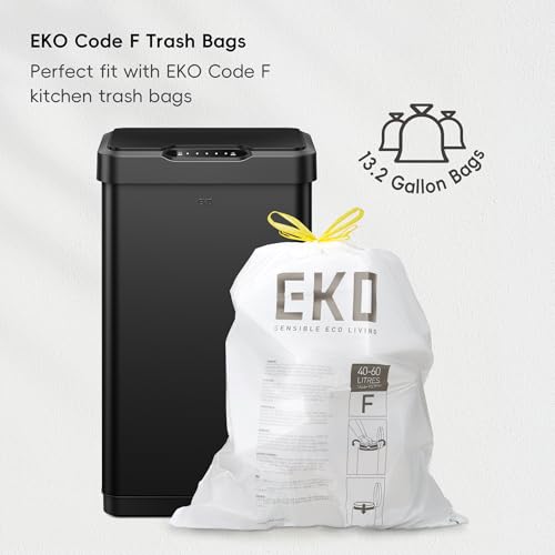 Touchless Motion Sensor Trash Can, 13.2 Gallon, Brushed Stainless Steel K748461