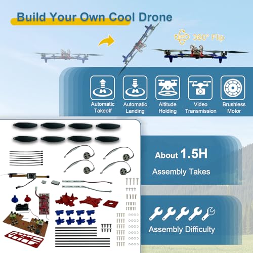 DIY Drone Kit with Brushless Motor and Optical Flow Hovering H635674