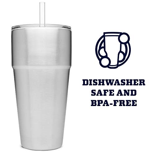 26 oz Vacuum Insulated Stainless Steel Straw Cup B223598