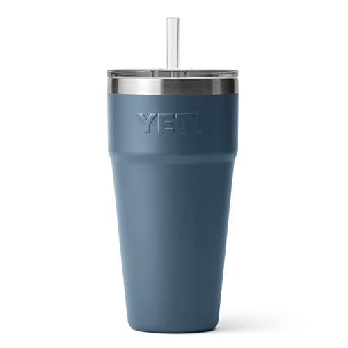 26 oz Vacuum Insulated Stainless Steel Straw Cup B223598