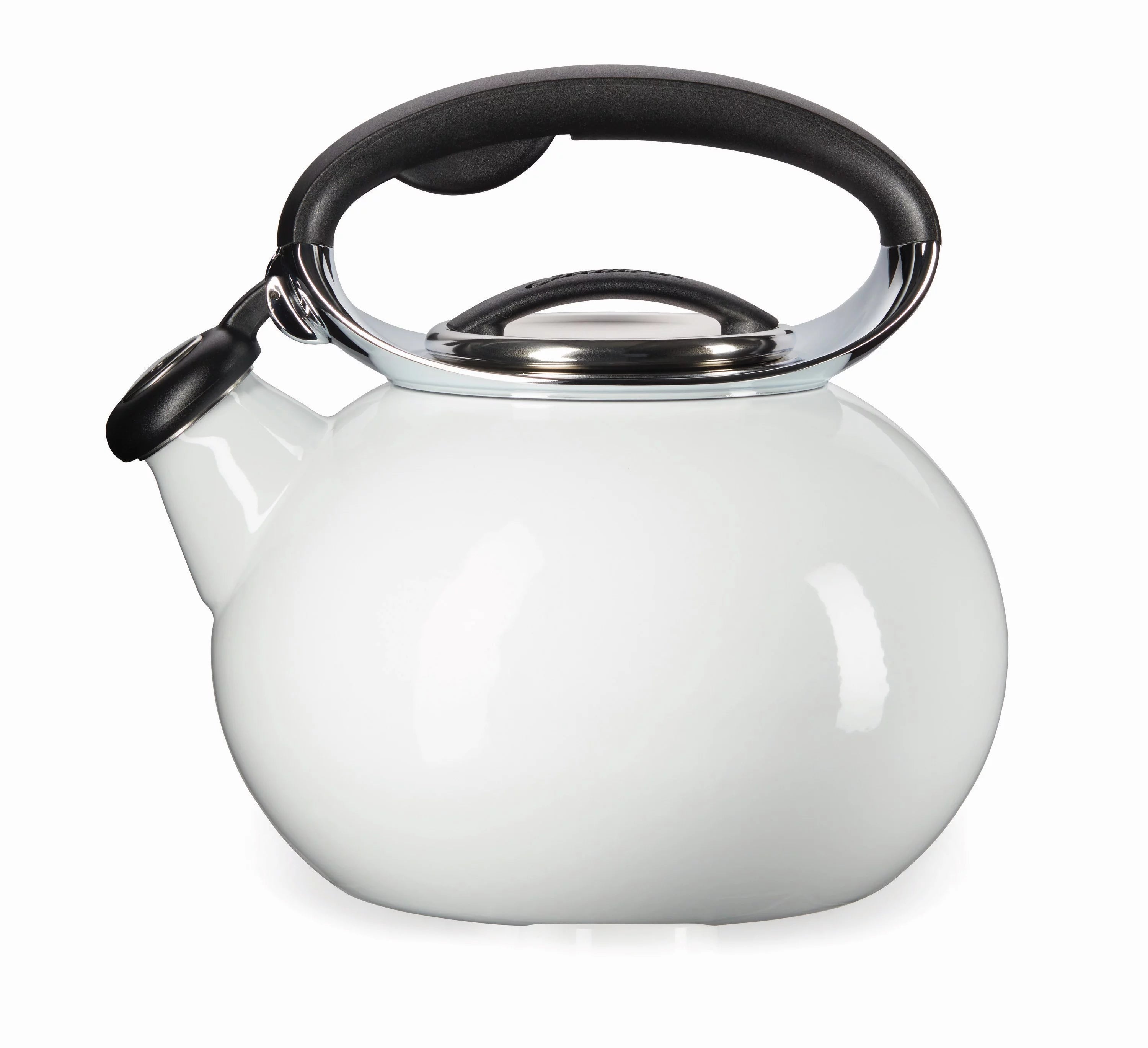 Enamel Steel Tea Kettle, 2 Quart K2979