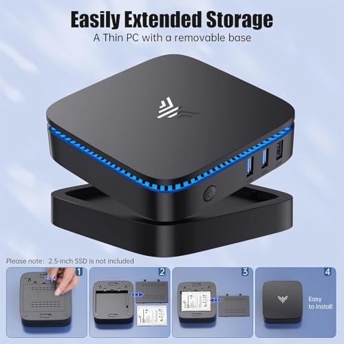 Mini PC 16GB DDR4 1TB SSD 4K UHD LAN WiFi U22433