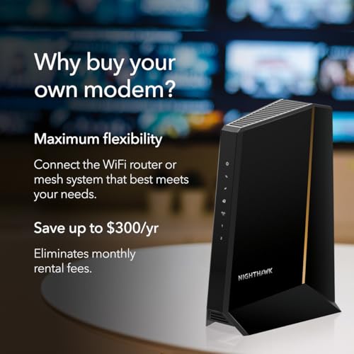 Cable Modem DOCSIS 3.1 for High-Speed Plans D129081