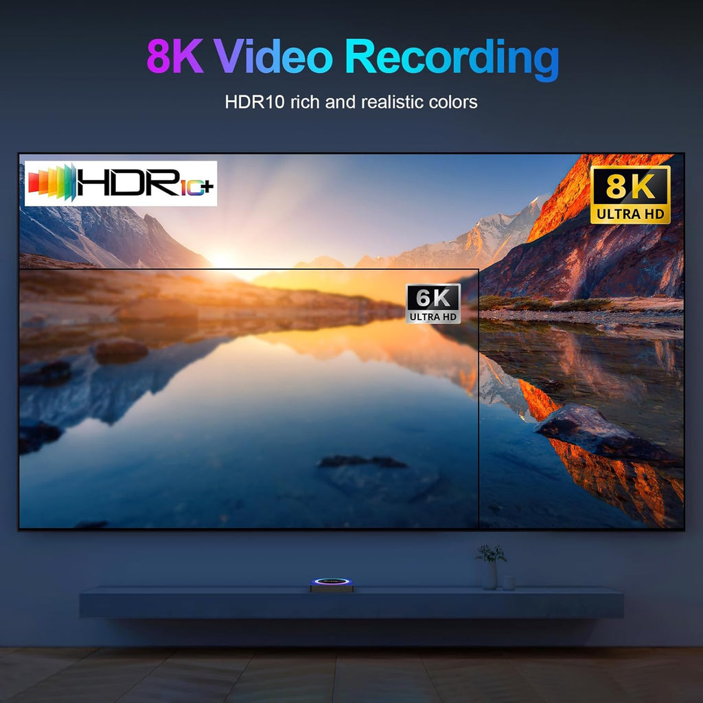 TV Box, 4GB RAM 64GB ROM, WiFi 6, HDR10 M44707