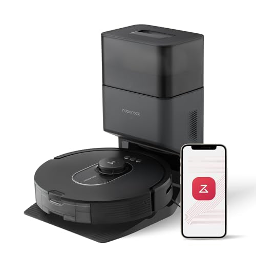Robot Vacuum with Self-Empty Dock, 5500 Pa Suction, LiDAR Navigation S624100
