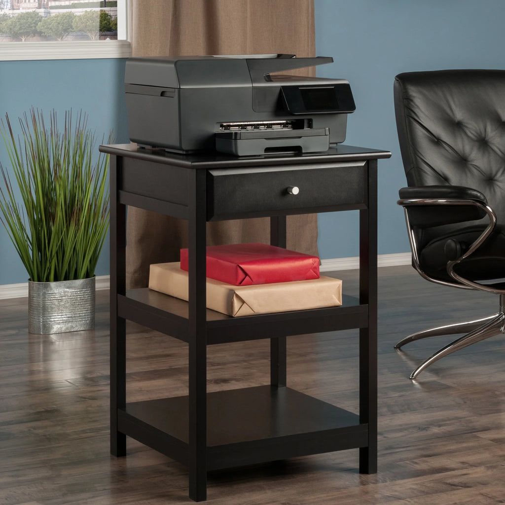 Printer Stand, Black Finish J531525
