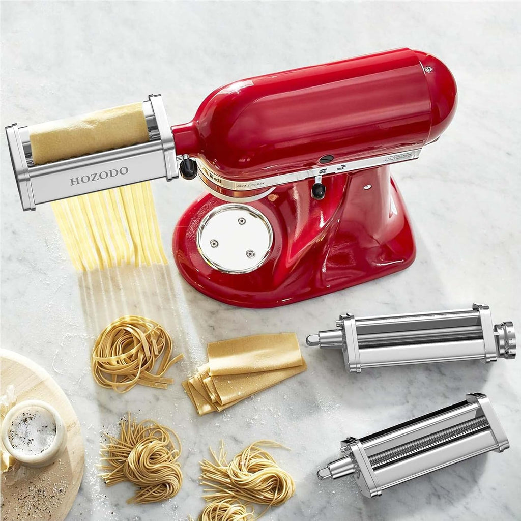 Pasta Attachment for Stand Mixer, Sheet Roller and Cutter Set G66504