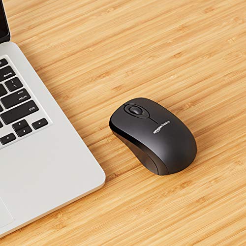 Wireless Optical Mouse with USB Nano Receiver, Black B899