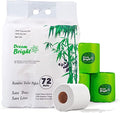 100% Bamboo Toilet Paper with FREE Small Kitchen Towel - Soft, Durable, Quick-Dissolve Tissue - Environmentally-Friendly Biodegradable Toilet Paper - Premium 2-Ply Sheets | 24 Rolls