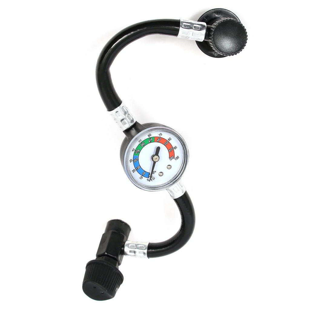 Automotive Refrigerant with Reusable Hose and Gauge, 18 oz A910