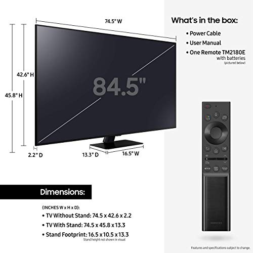 85 inch QLED 4K Smart TV (Renewed) P117