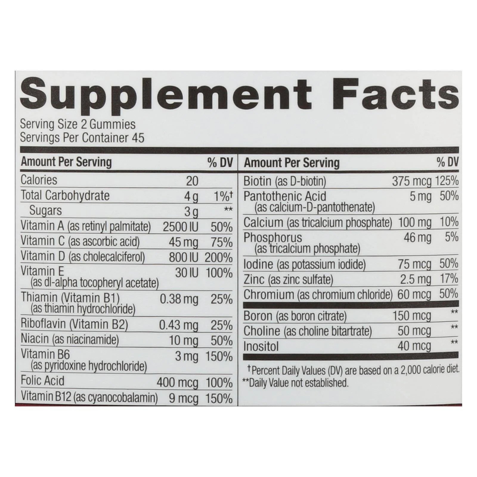 Women's Multivitamin Berry - 90 Count E196