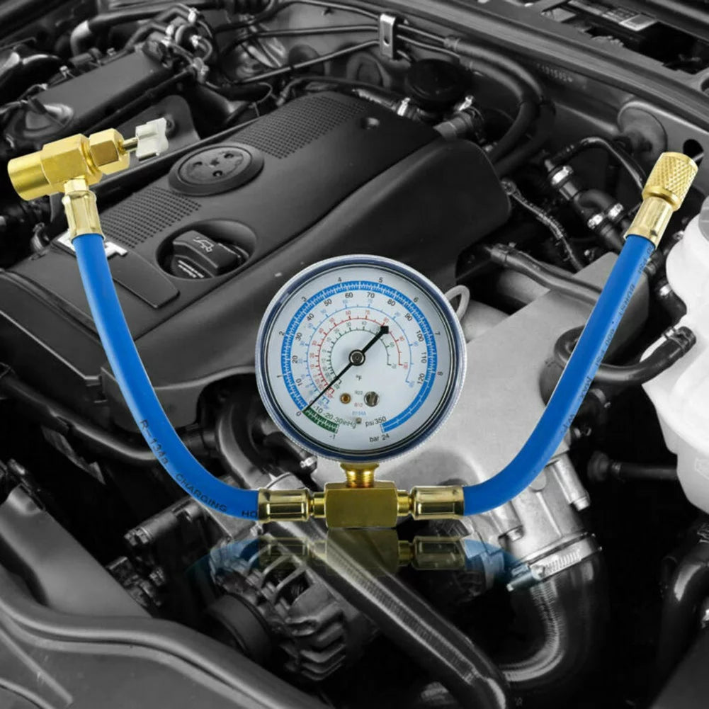 R134A Charging Hose with Gauge for Refrigerator G624