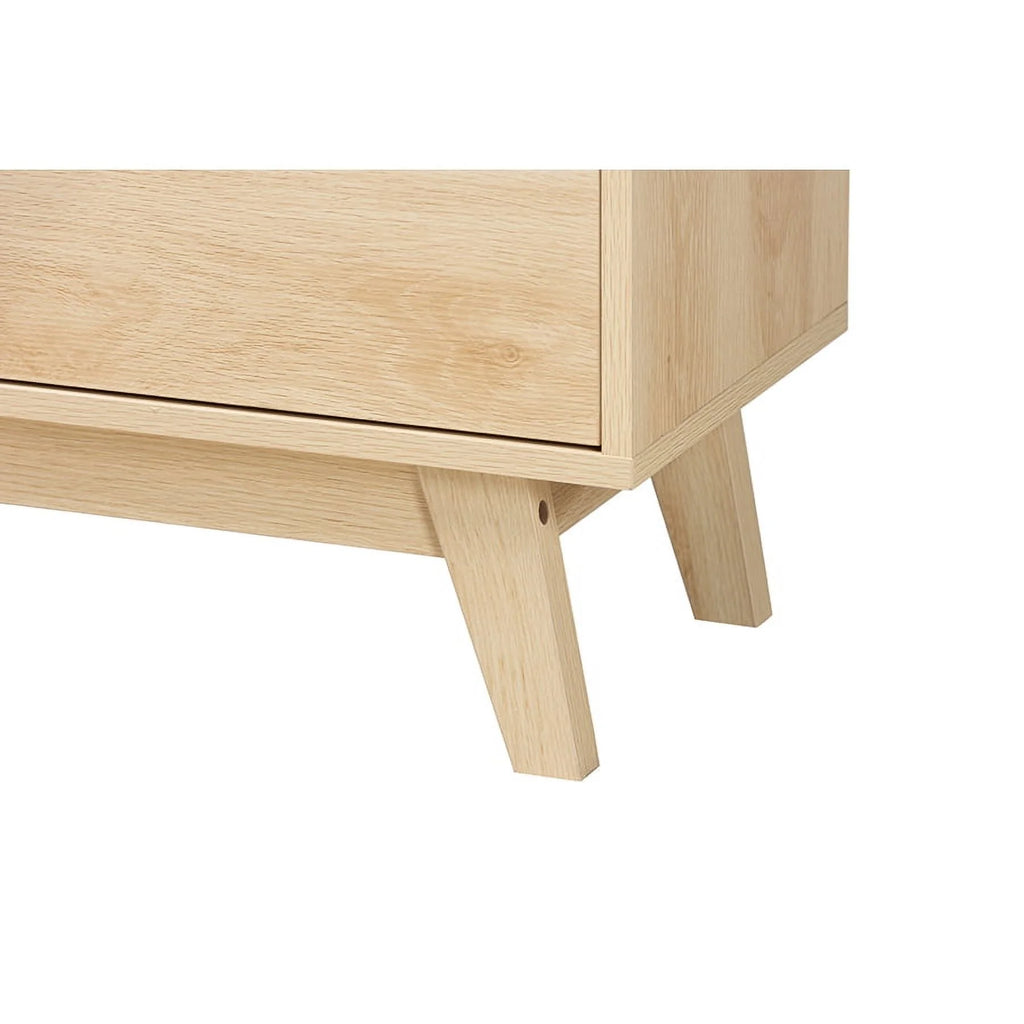 Oak Brown Wood Bookshelf U310