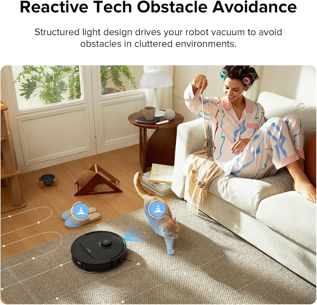 Robot Vacuum and Mop with Multi-Surface Floor P4491
