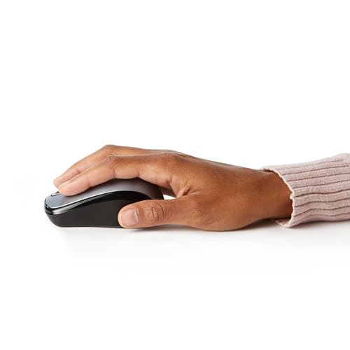 Wireless Optical Mouse with USB Nano Receiver, Black B899