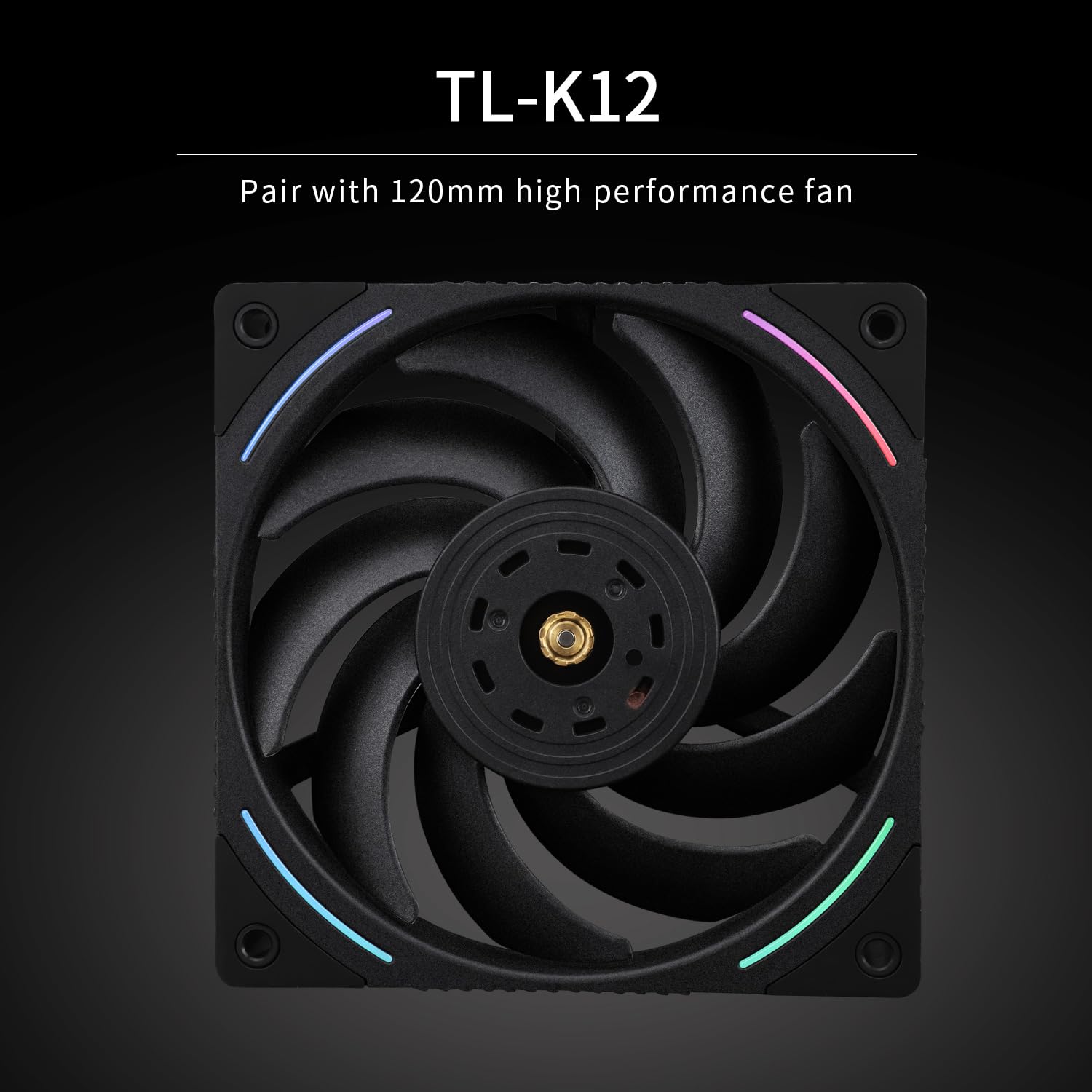 CPU Cooler with Dual PWM Fans and 7 Heat Pipes F295
