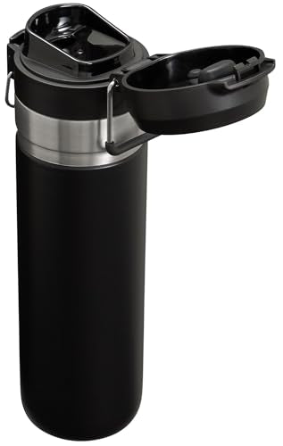 Insulated Stainless Steel Water Bottle 36 oz with Push Button Lid A883