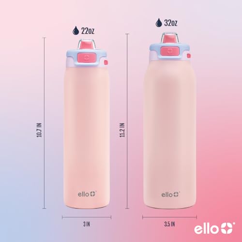 Stainless Steel Water Bottle with Leak Proof Lid, 22oz J59428