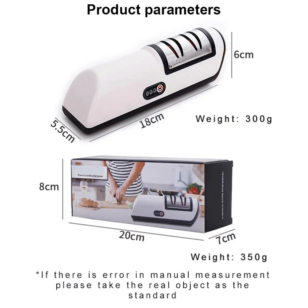 Electric Knife Sharpener 3 Speed Sharpening System T80211