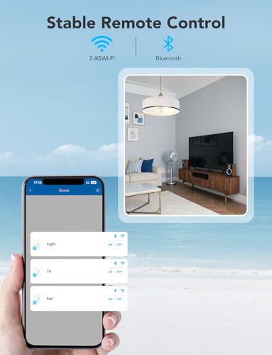 Smart Plug WiFi Outlet with Timer, 4 Pack R790