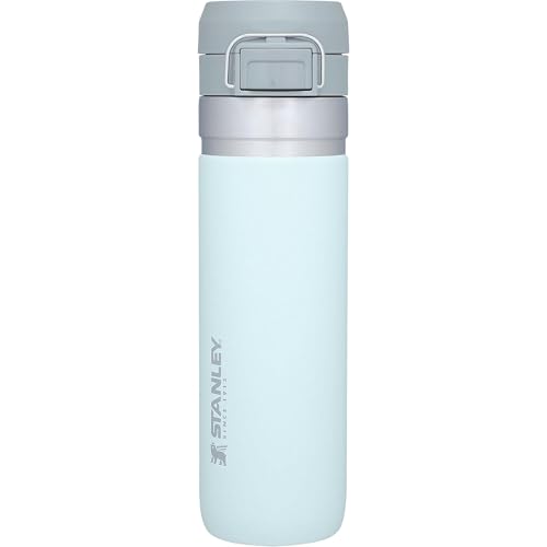 Insulated Stainless Steel Water Bottle 36 oz with Push Button Lid A883