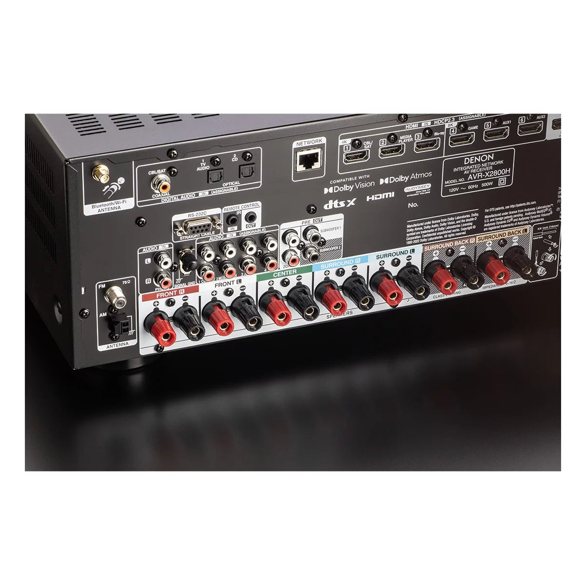 7.2 Channel 8K Home Theater Receiver with Dolby Atmos and DTS:X Q225219