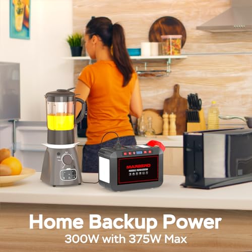 Portable Power Station 88Wh Camping Lithium Battery Solar Generator with AC Outlet S182630