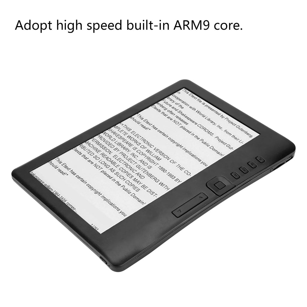 Portable 7 Inch E-Book Reader with Colorful Screen, TF Card Support U36681