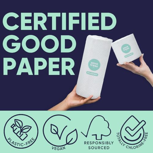 Bamboo Toilet Paper 3-Ply - 24 Rolls, 300 Sheets Per Roll, Septic Safe O52271