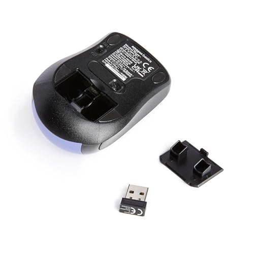 Wireless Optical Mouse with USB Nano Receiver, Black B899
