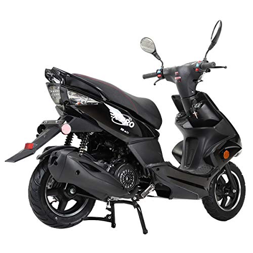 150cc Moped Street Gas Adult Bike with 10" Aluminum Wheels O132