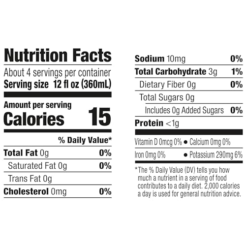 Cold Brew Coffee, Unsweetened, Medium Roast, 48 FL OZ U114