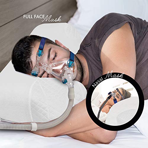 CPAP Pillow for Side and Back Sleepers with Memory Foam T733