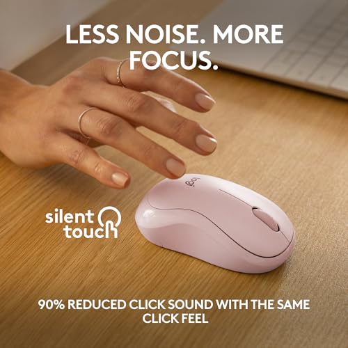 Wireless Mouse, 2.4GHz with USB Receiver, 12-Month Battery Life O87248